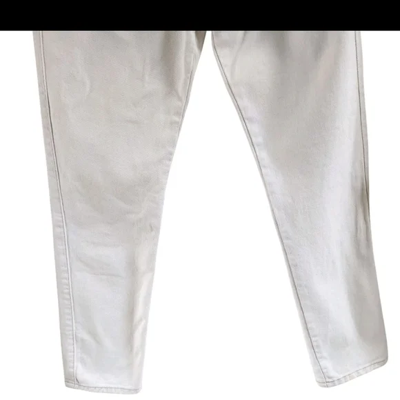 Marithe Francois Girbaud Vintage White Cream Denim Pants Jeans Womens Size 4